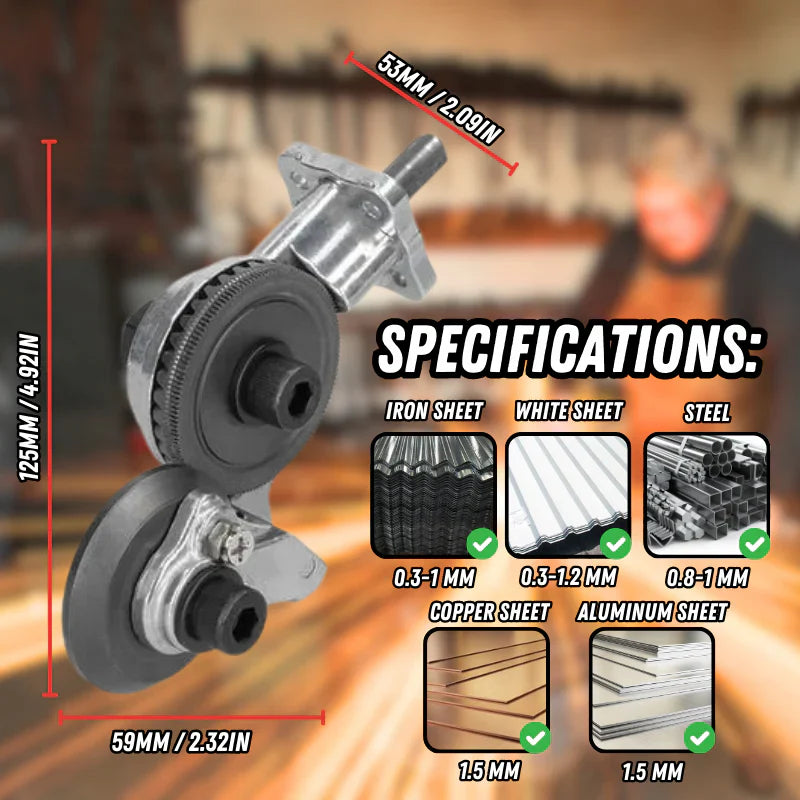 Drill Cutter Pro - Metal Cutting Adapter for Drill