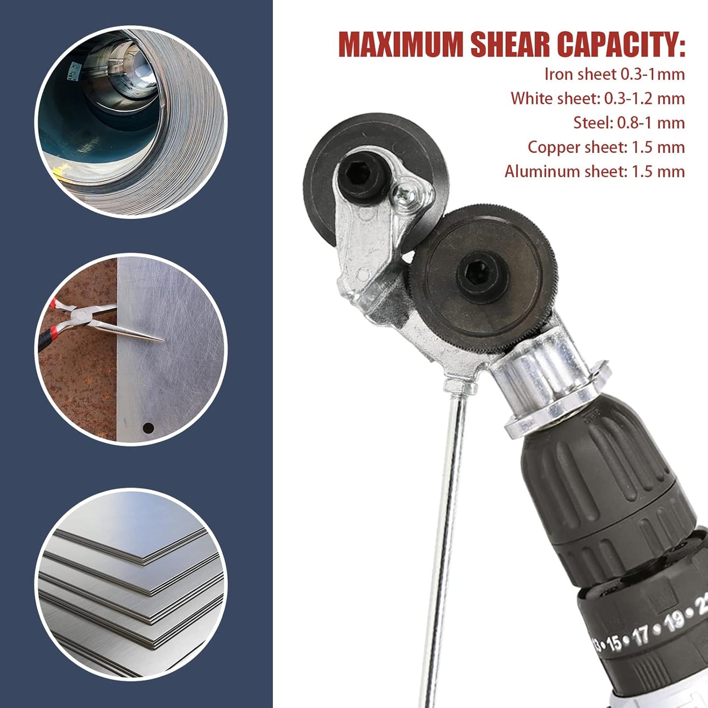 Drill Cutter Pro - Metal Cutting Adapter for Drill