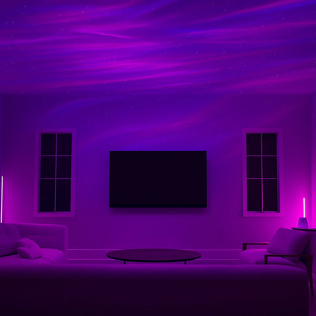 3In1 Bluetooth Aurora Light Projector Lamp
