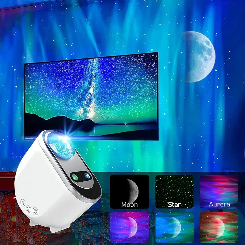 3In1 Bluetooth Aurora Light Projector Lamp