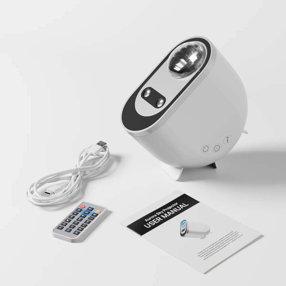 3In1 Bluetooth Aurora Light Projector Lamp